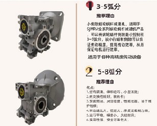 小側隙、高精度的蝸輪減速機這么選？有什么特點？